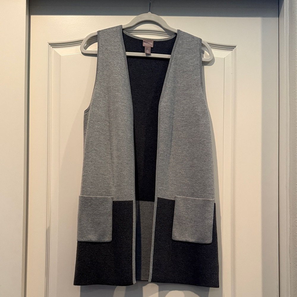Chico's Gray Knit Top